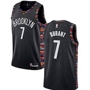 Nike Brooklyn Nets #7 Kevin Durant City Edition Jersey Multicolor Size 48 L